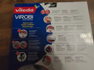 Includes 4 boxes of extra sweeper cloths. Battery operated.