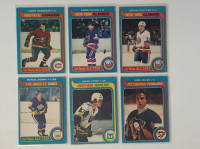 1979-80 OPC, rookies, hockey stars, hockey cards, 16 cards, G/VG