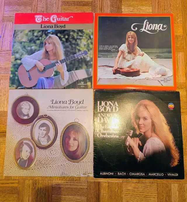 Lot of 9, Liona Boyd vinyl record collection (1 signed) in Arts & Collectibles in Winnipeg - Image 8