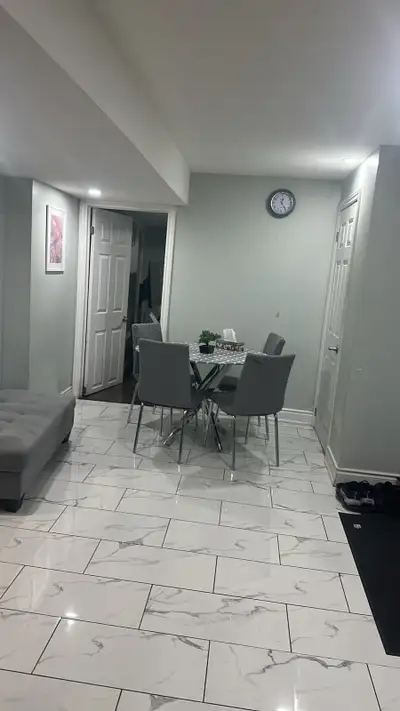 2 bedroom basement basment with one bathroom , kitchen, living space andPlenty of storage and separa...