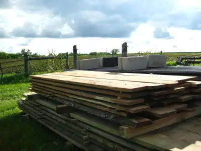 120 Board Feet Random Width 1" Rough Sawn Cherry 10yrs Air Dried, View more