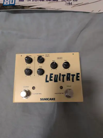Sonicake Delay Reverb Levitate Guitar Pedal, View more