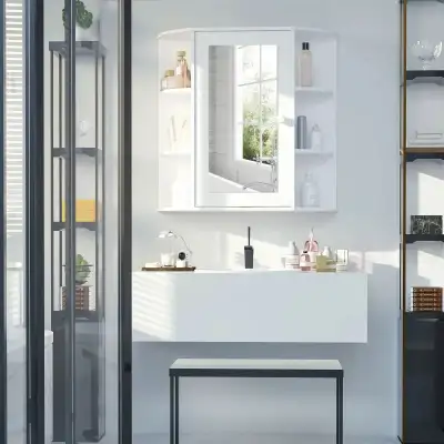 Mirrored Bathroom Wall Cabinet Wall Mounted Medicine Cabinet wit, View more