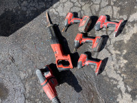 Hilti assorted tools