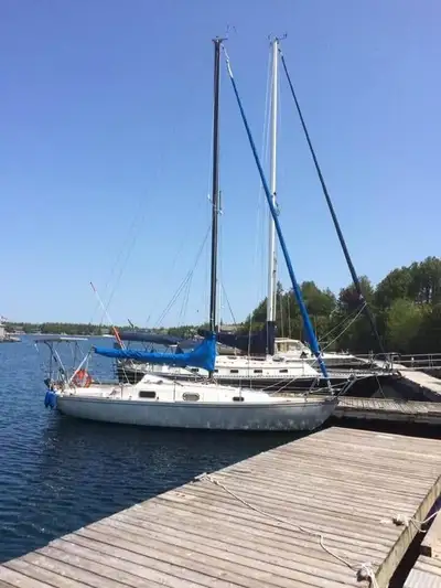 Beautiful full keel cruising sailboat. Everything works as it should...Completely solar powered, Yan...