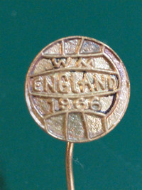 1966 England World Cup FIFA football pin