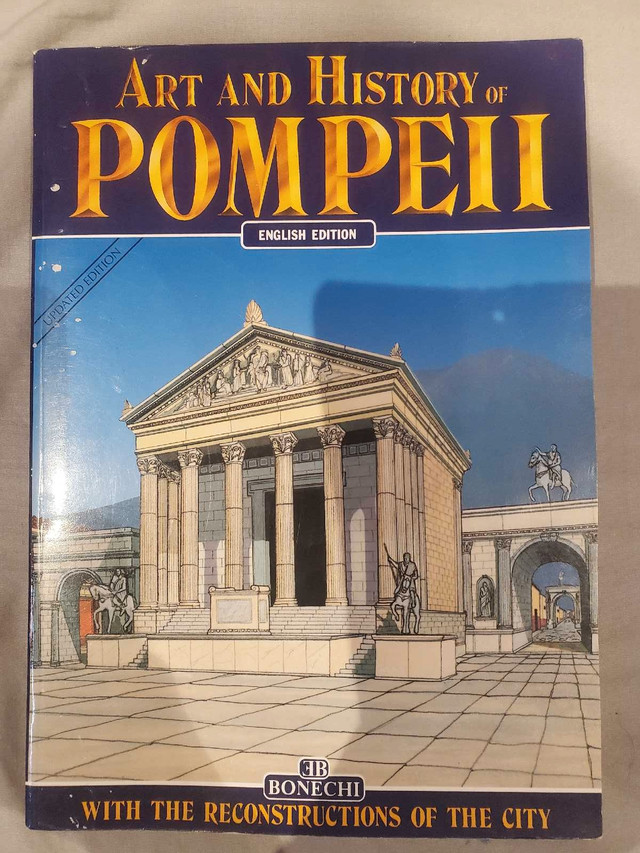 Art and History of Pompeii: English Edition in Textbooks in Petawawa