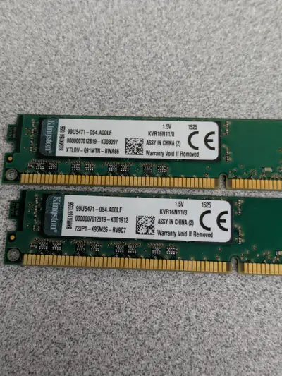 Kingstone DDR3 16GB (2x8GB), View more