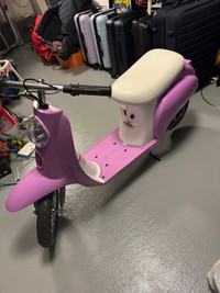 Razor purple electric scooter