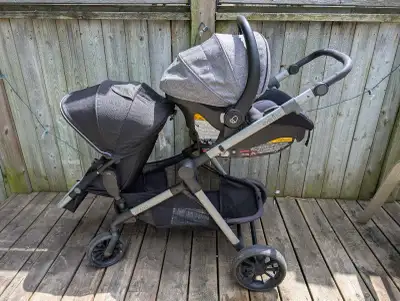 Evenflo Pivot Xpand double stroller, View more