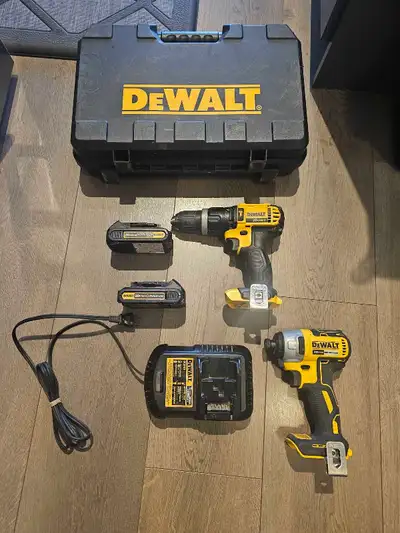 DEWALT Cordless Drill and Impact Driver Combo Kit, View more