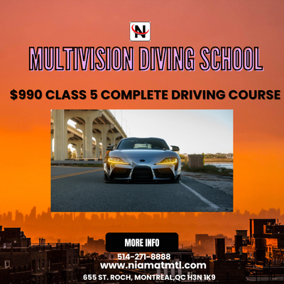 SAAQ CLASS-5 COMPLETE LICENSE, View more