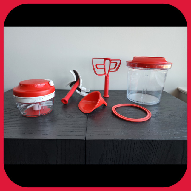 TUPPERWARE || SuperSonic Chopper System in Kitchen & Dining Wares in Abbotsford