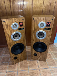 Quasar Speakers: 3 way system 