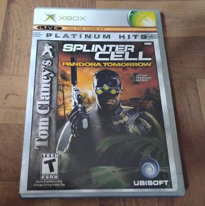 Tom Clancey’s Splinter Cell Pandora Tomorrow Platinum Hits Xbox, View more