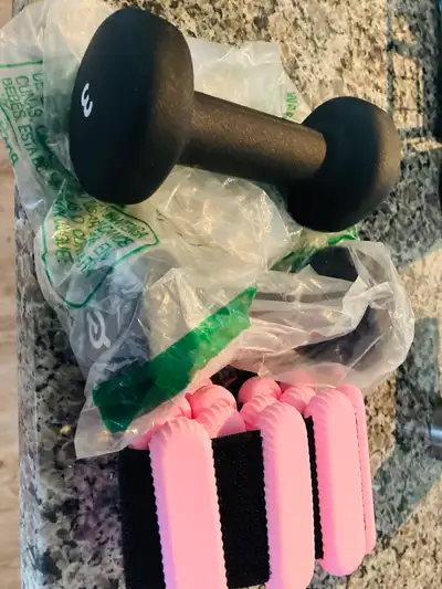 3 lb Dumbbells and Wrist Weights, View more