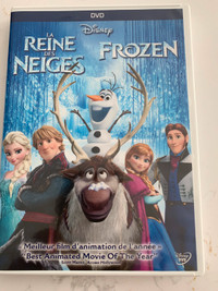 DVD jeunesse la reine des neiges 