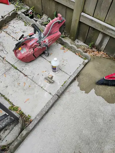 Concrete slab fore shed and hot tub &Concrete Repair , View more