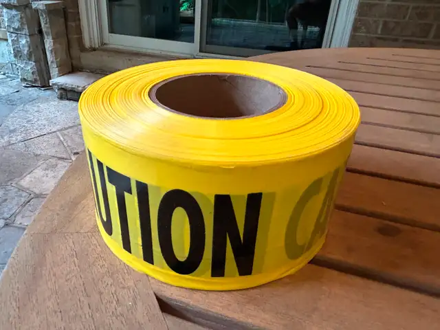 Caution Tape – 1000 Foot Roll - New63760518784897121