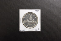 Canada 1951     Silver       Dollar