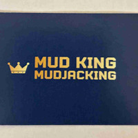 Mudjacking services.