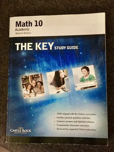Designed to help with current curriculum, it covers things that class may not. Invaluable.