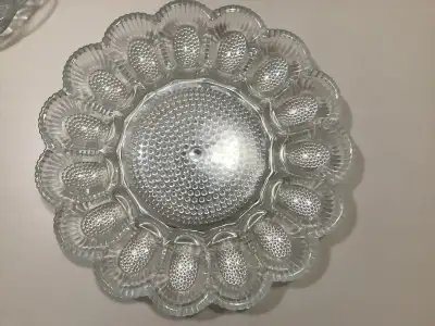 assiette en vitre vintage , View more