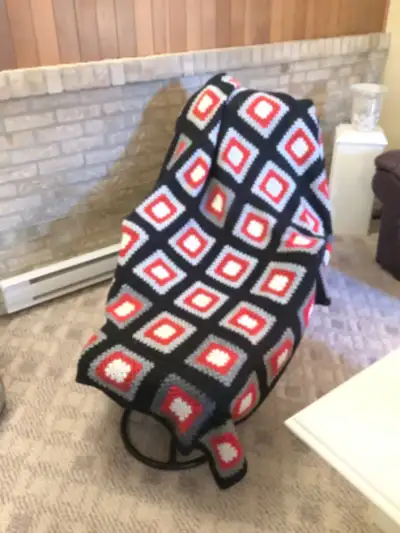 Hand Crocheted Blanket, View more