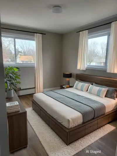 Available now, this stunning, newly renovated 2-bedroom, 1-bathroom apartment has everything you nee...