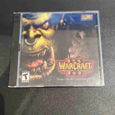 WarCraft 3 Reign of Chaos Game + Cinematics Complete in Box CI, View more