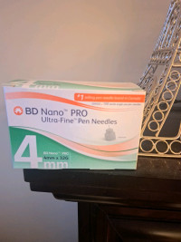 BD Nano PRO Pen Needles (Ultra-Fine) BRAND NEW $30