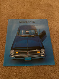 1967 Acadian dealer booklet
