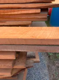 Black cherry wood sawmill boards located in North Bay
