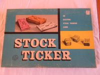 Stock Ticker vintage game