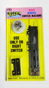 HO Scale Atlas Manual Switch Machines