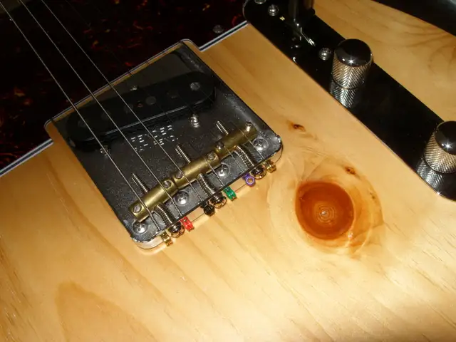 Knotty Pine Heatherglen telecaster in Guitars in Windsor Region - Image 4