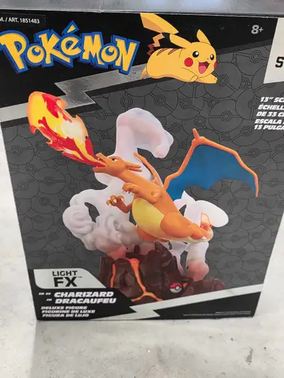 Pokemon Charizard Light FX Statue, View more