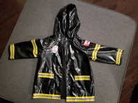 Fire fighter rain jacket