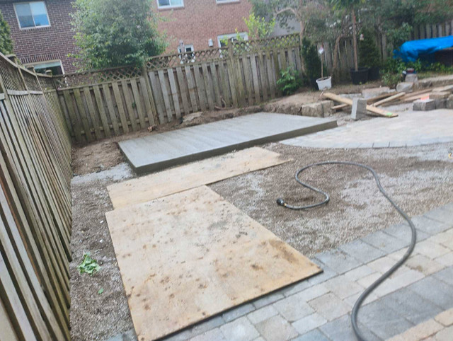 Concrete slab shed hot tub & Concrete Repair  in Hot Tubs & Pools in Markham / York Region - Image 3
