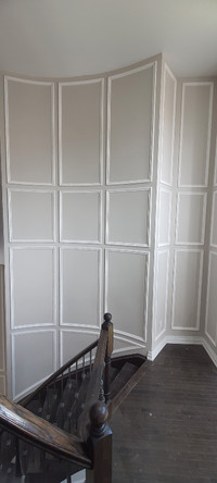 CUSTOM WAINSCOTING ART