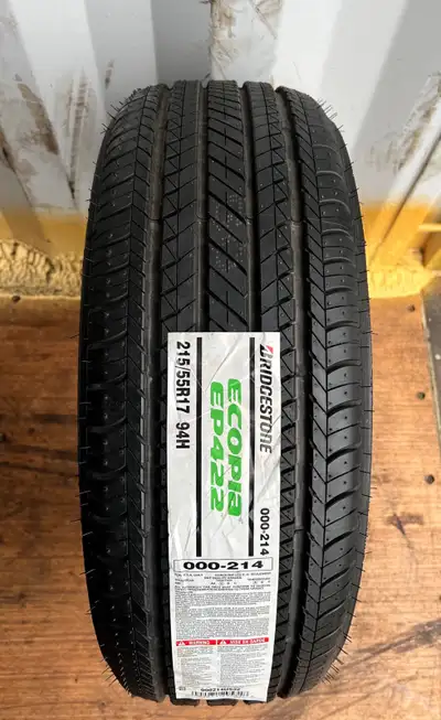(1 TIRE) 215/55R17 Bridgestone Ecopia EP422 ** NO INSTALL SERVICE ** I DO NOT OFFER INSTALLATION **...