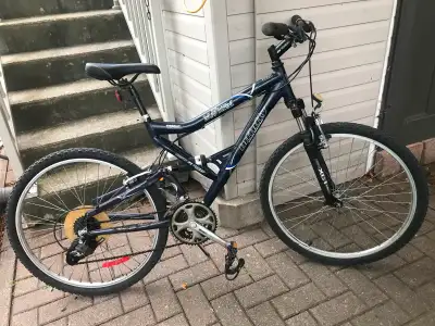 Vélo de montagne Infinity en aluminium, double suspension, View more