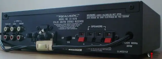 Optimus STA-20 Stereo Receiver with Realistic Minimus 7 Speakers in Stereo Systems & Home Theatre in Mississauga / Peel Region - Image 8