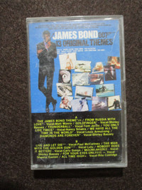Cassette musique James Bond 13 Original Themes 1983 (Tape music)