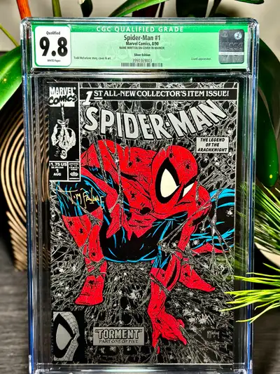 Spider-Man #1 CGC 9.8 Green Label "The Spider-Web" Edition, View more
