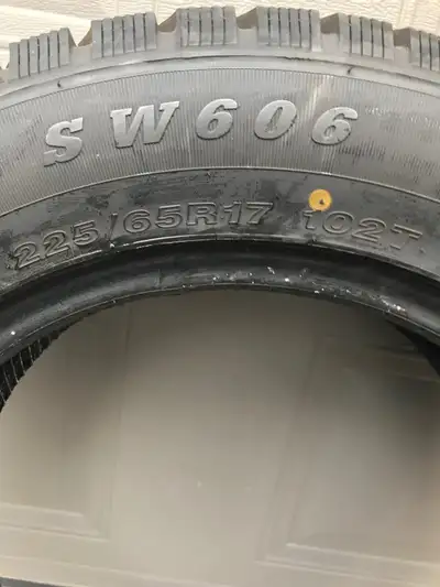 Goodridge Frost Extreme Winter tires 225/65R17 SW606 Like new. Used only one short season. $400