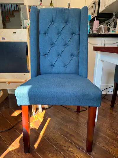 Navy Blue Dining Chairs, Set of 4, View more