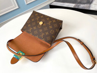 Authentic Louis Vuitton Black Crossbody Bag