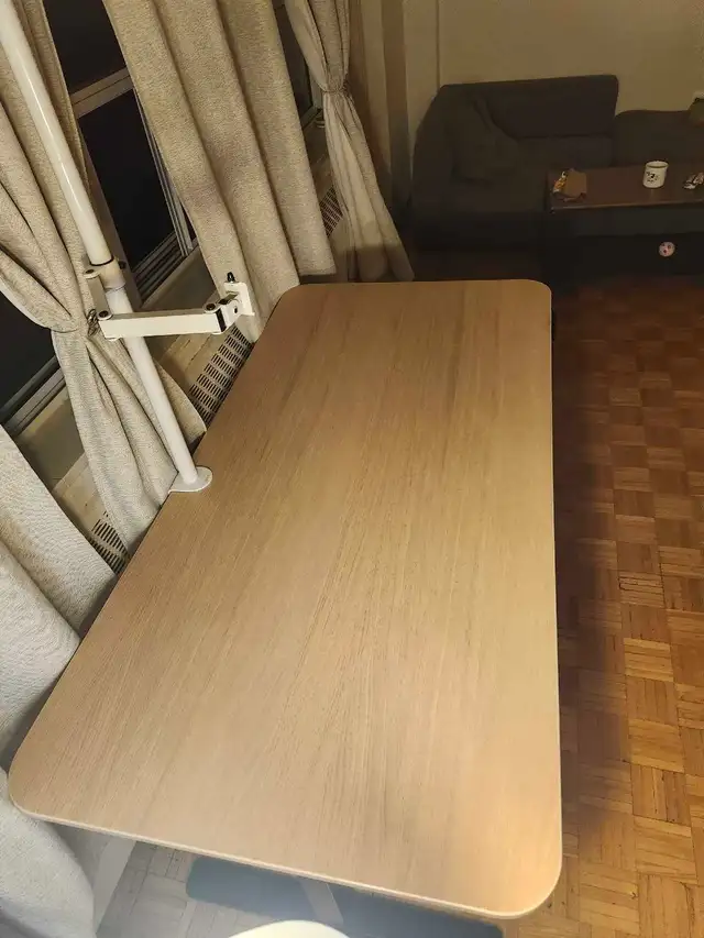 Electric Height Adjustable Standing Desk-Wood Top in Desks in City of Toronto - Image 3