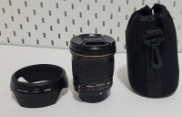 Nikon AF-S Nikkor 24mm f/1.8G ED lens (+ Hood & Pouch ) for Sale